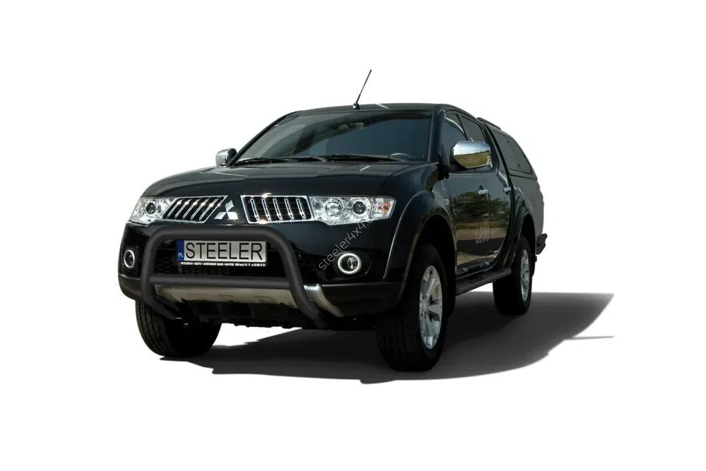 EC A-bar with cross bar, black — Mitsubishi L200 (2006–2009)