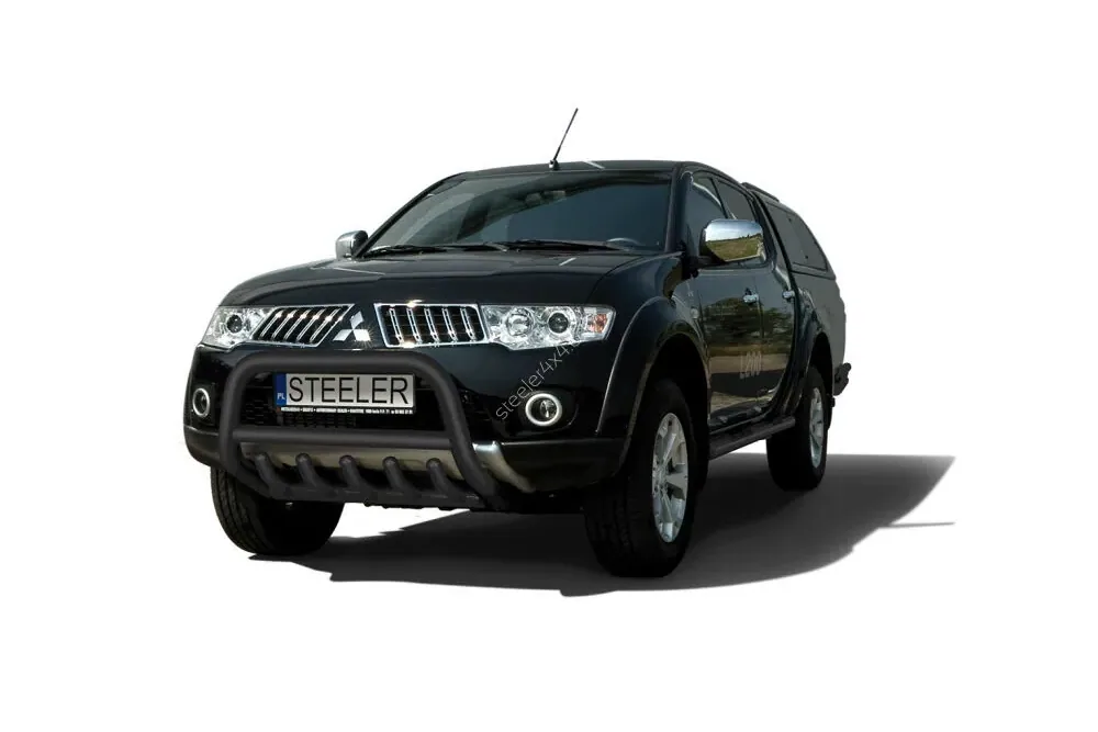 EC A-bar with cross bar and axle-bar, black — Mitsubishi L200 (2006–2009)