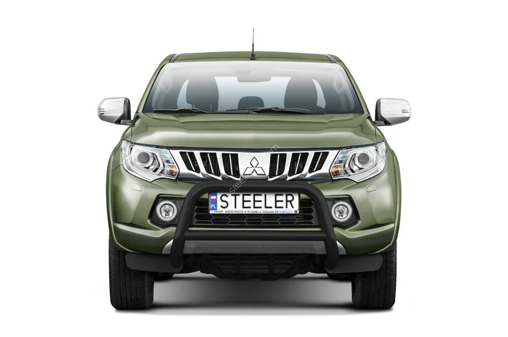 EC A-kaitseraud põikitoruga, must — Mitsubishi L200 (2015–2019)