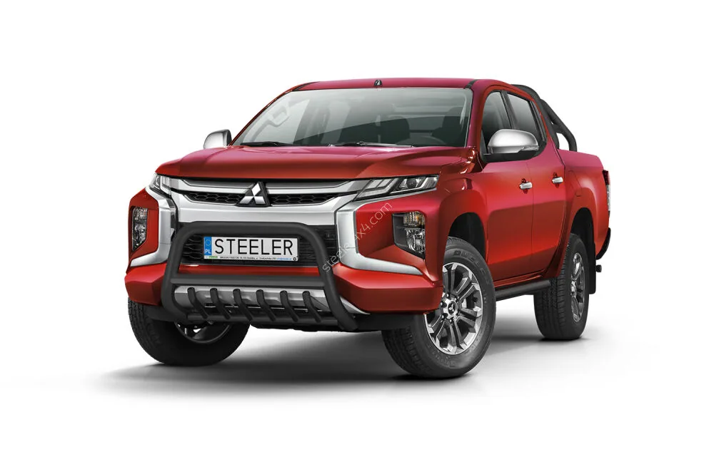 Дуга EC A с поперечиной и трубой моста, чёрная — Mitsubishi L200 (2019–)