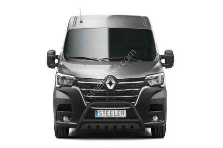 EC A-bar with cross bar and axle-plate, black — Renault Master (2019–)