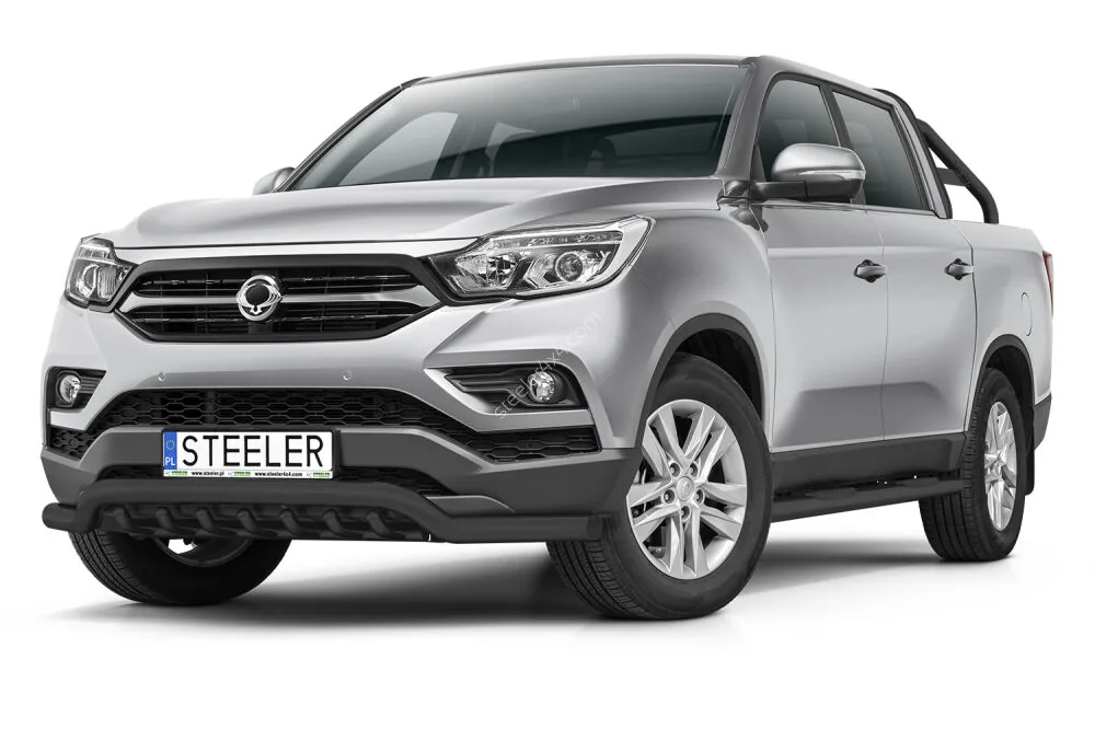 EC madal kaitseraud sillatoruga, must — SsangYong Musso (2018–)