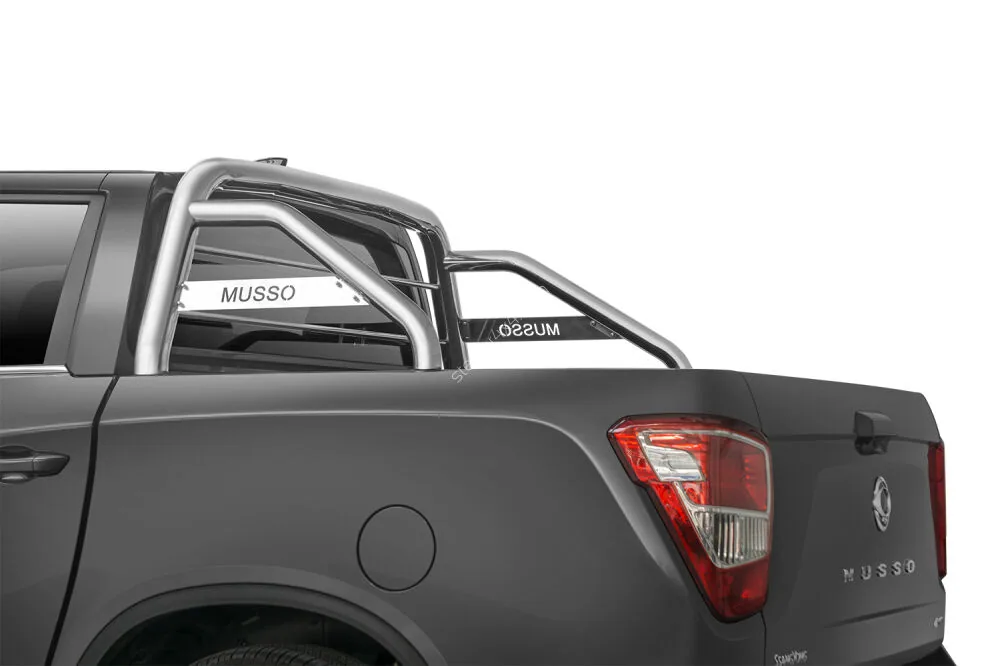 Single hoop roll-bar — SsangYong Musso (2018–)