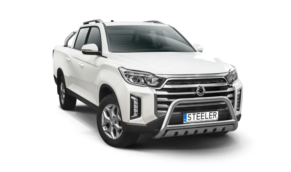 EC A-kaitseraud põikitoru ja sillaplaadiga — SsangYong Musso (2021–)