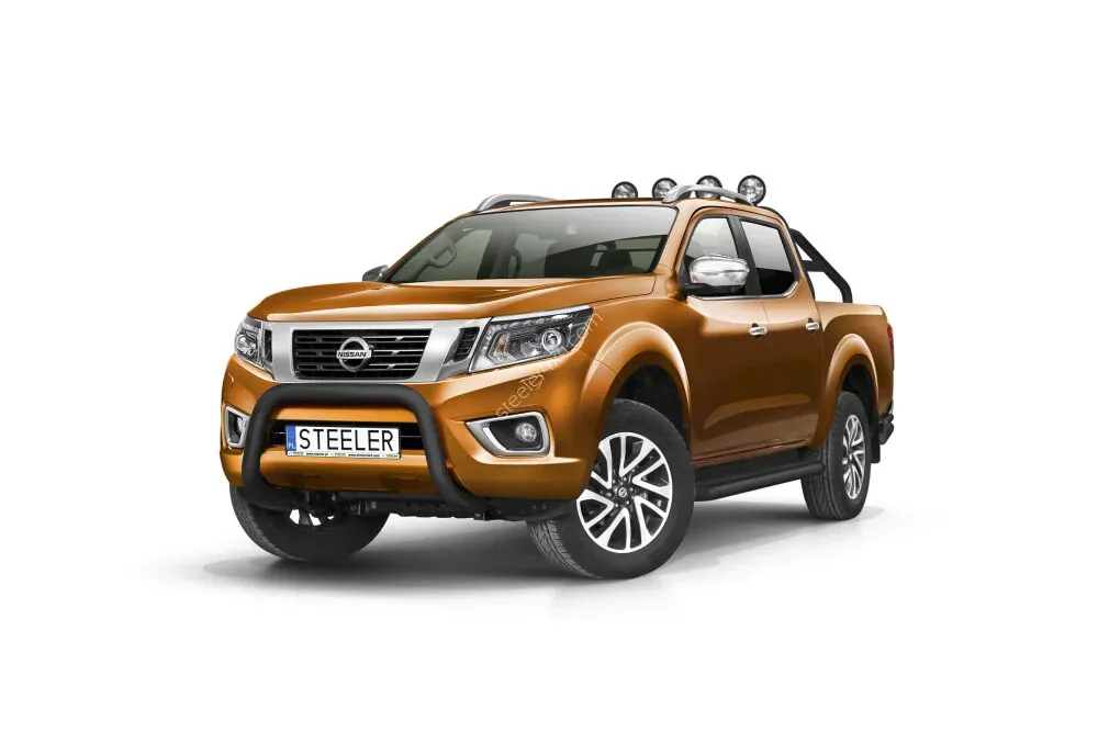 Дуга EC A без поперечины, чёрная — Nissan Navara NP300 (2015–)