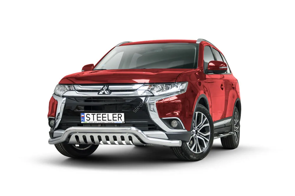 EC low spoiler bar with axle-plate — Mitsubishi Outlander (2015–2018)
