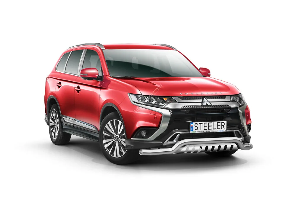 EC madal kaitseraud sillaplaadiga — Mitsubishi Outlander (2018–)