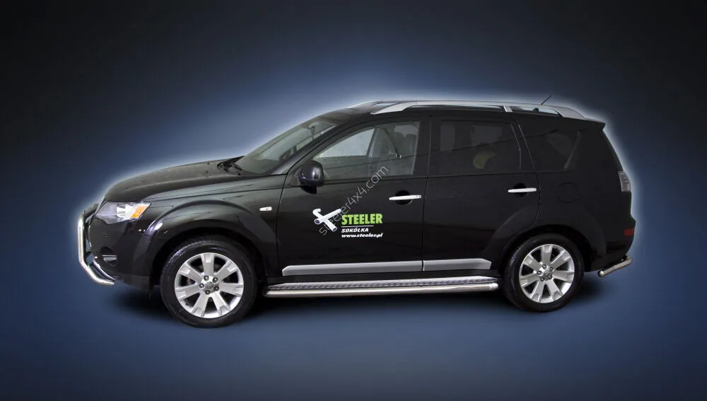 Roostevabad astmelauad rihvelplaadiga — Mitsubishi Outlander (2007–2010)