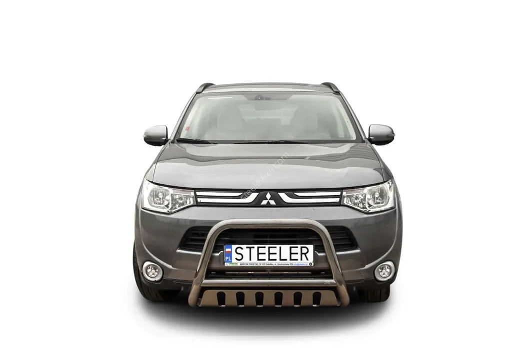 EC A-kaitseraud põikitoru ja sillaplaadiga — Mitsubishi Outlander (2012–2015)