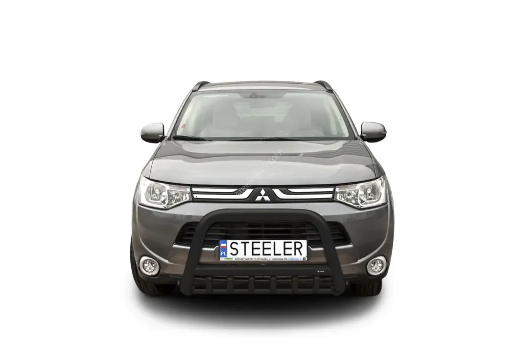 EC A-bar with cross bar and axle-bar, black — Mitsubishi Outlander (2012–2015)