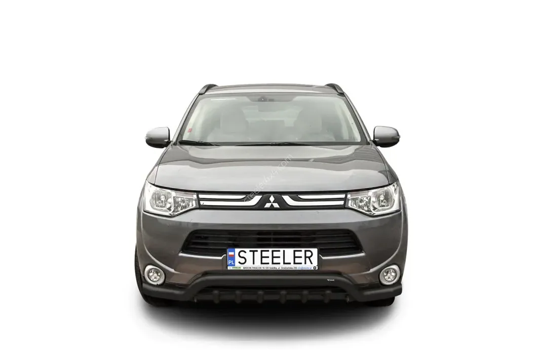 EC low spoiler bar with axle-bar, black — Mitsubishi Outlander (2012–2015)