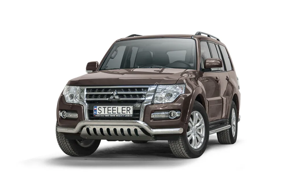 EC madal kaitseraud sillaplaadiga — Mitsubishi Pajero (2014–)