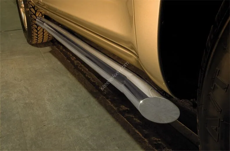 Stainless steel side bars — Nissan Pathfinder (2010–)