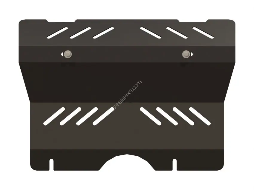 Skid plate — steering rods — Toyota Land Cruiser 120 (2003–2009)