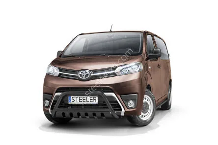 EC A-bar with cross bar and axle-plate, black — Toyota Proace (2016–)
