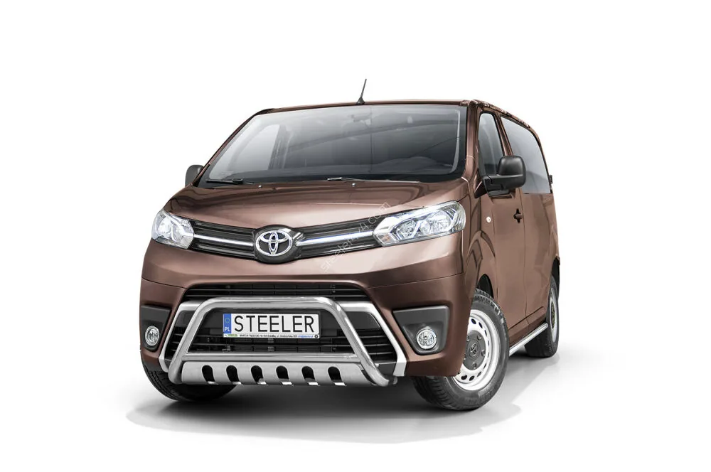 EC A-kaitseraud põikitoru ja sillaplaadiga — Toyota Proace (2016–)