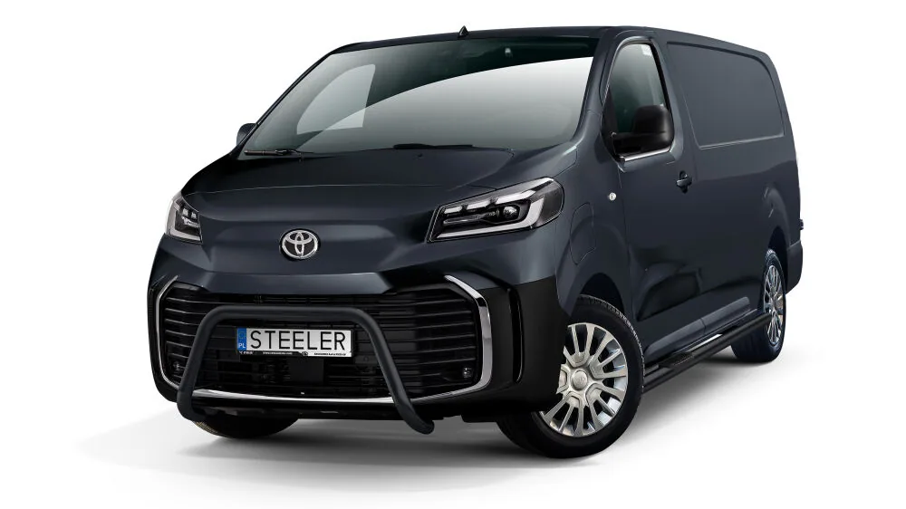 EC A-kaitseraud ilma põikitoruta, must — Toyota Proace (2024–)