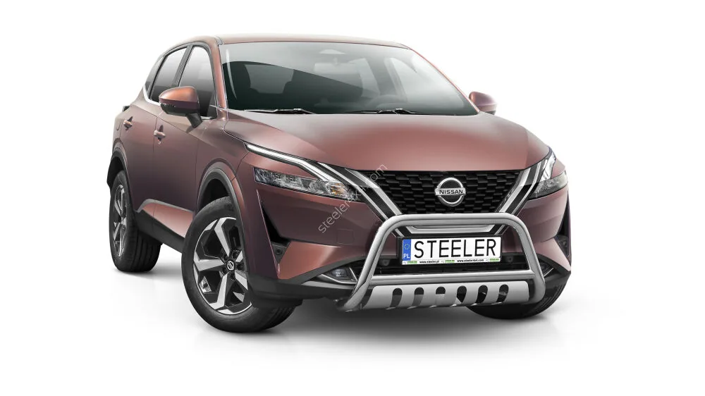 EC A-kaitseraud põikitoru ja sillaplaadiga — Nissan Qashqai (2021–)