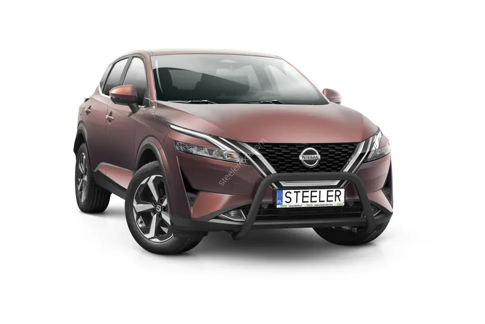 EC A-bar without cross bar, black — Nissan Qashqai (2021–)