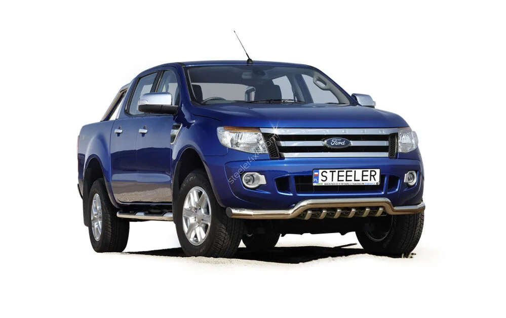 EC low spoiler bar with axle-bar — Ford Ranger (2012–2016)