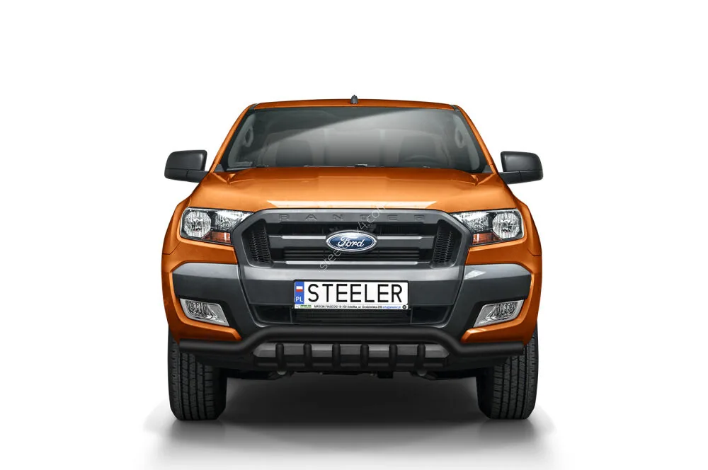 EC madal kaitseraud sillatoruga, must — Ford Ranger (2016–2019)