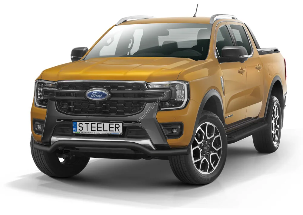 EC low spoiler bar, black — Ford Ranger (2023–)
