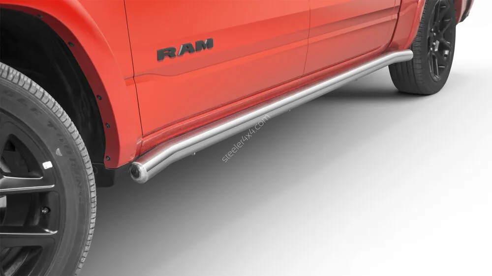 Пороги-трубы из нержавейки — RAM 1500 (2019–)