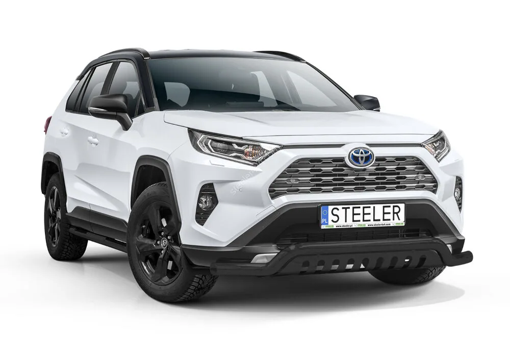EC madal kaitseraud sillaplaadiga, must — Toyota RAV4 (2018–)