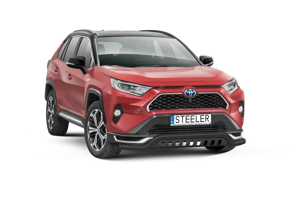 EC madal kaitseraud sillaplaadiga, must — Toyota RAV4 (2018–)