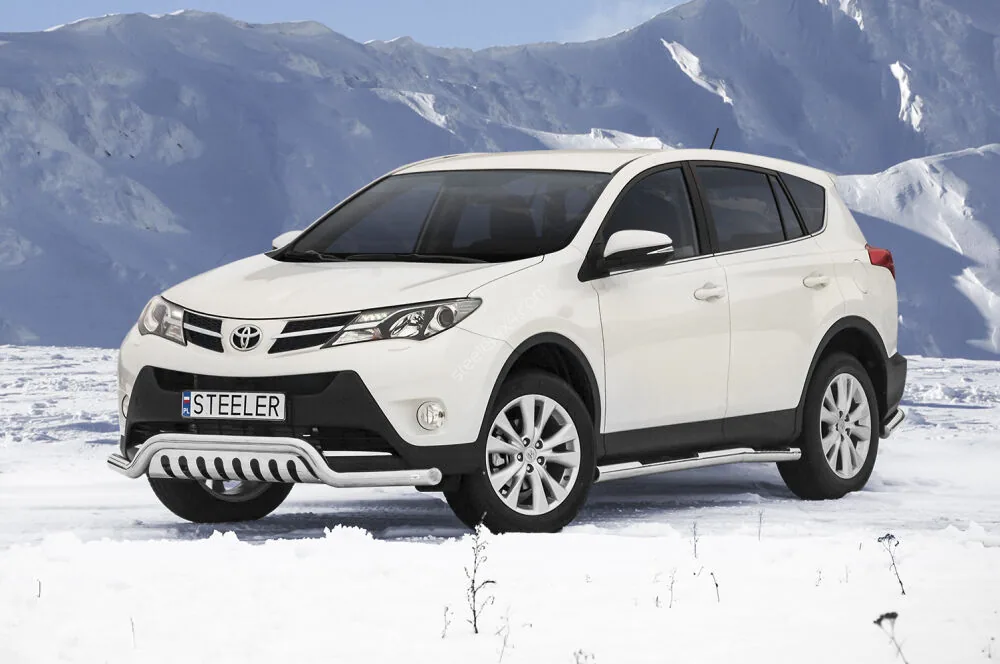 EC madal kaitseraud sillaplaadiga — Toyota RAV4 (2013–2016)