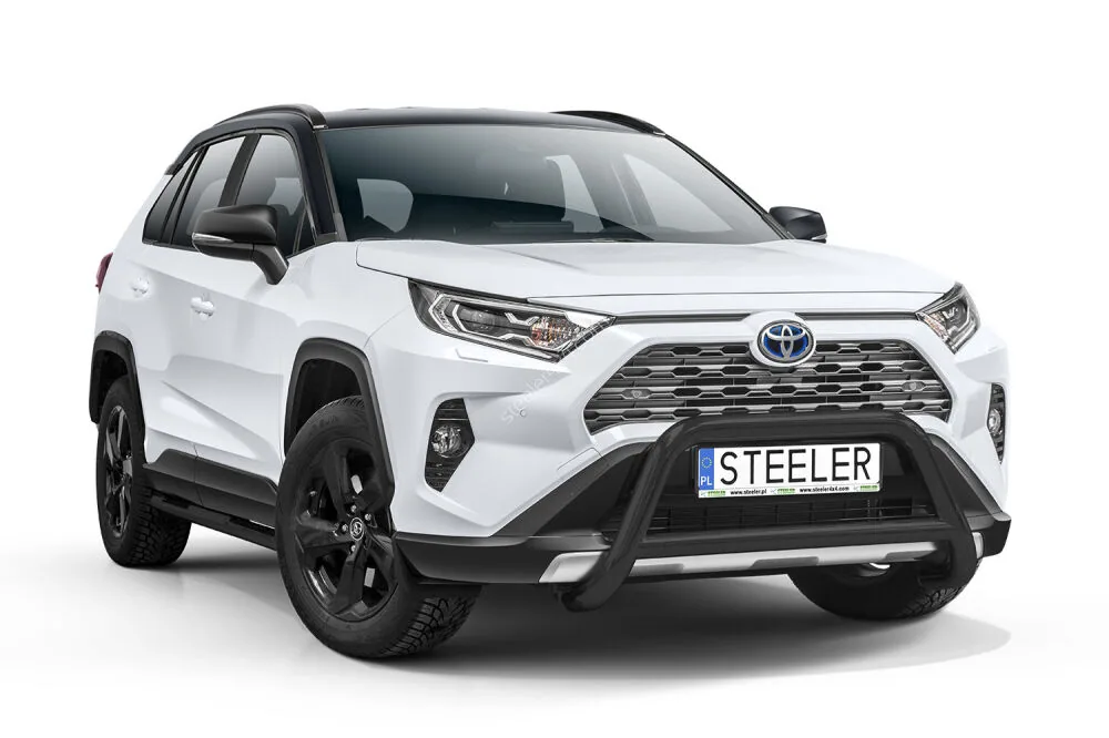 EC A-kaitseraud põikitoruga, must — Toyota RAV4 (2018–)