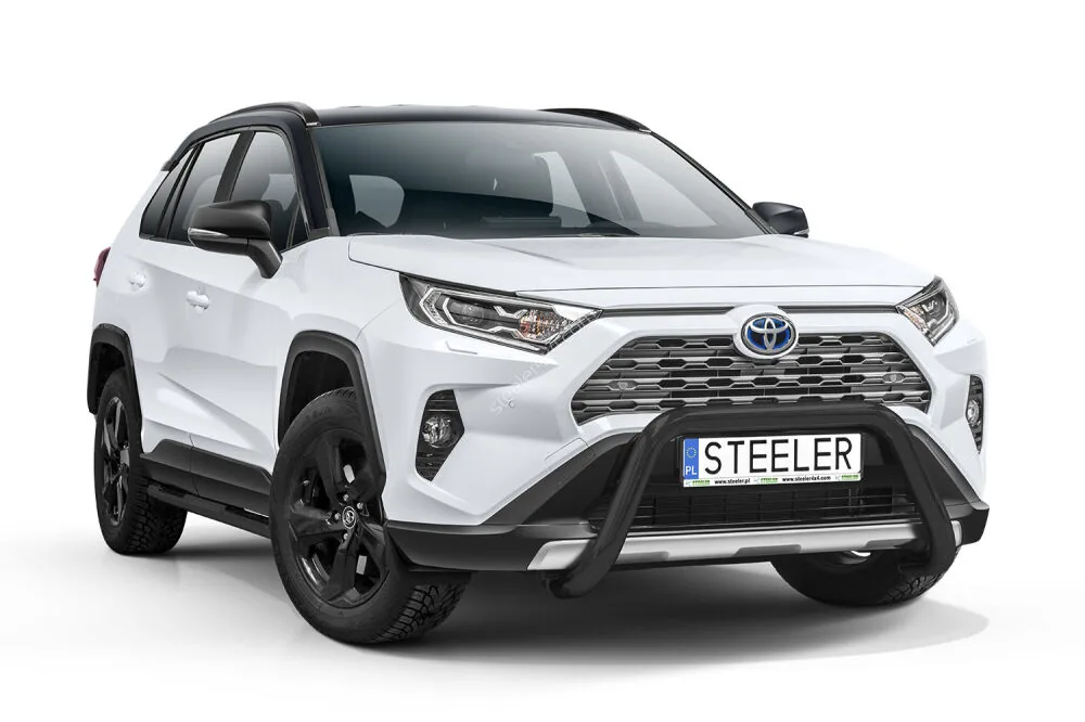 EC A-kaitseraud ilma põikitoruta, must — Toyota RAV4 (2018–)