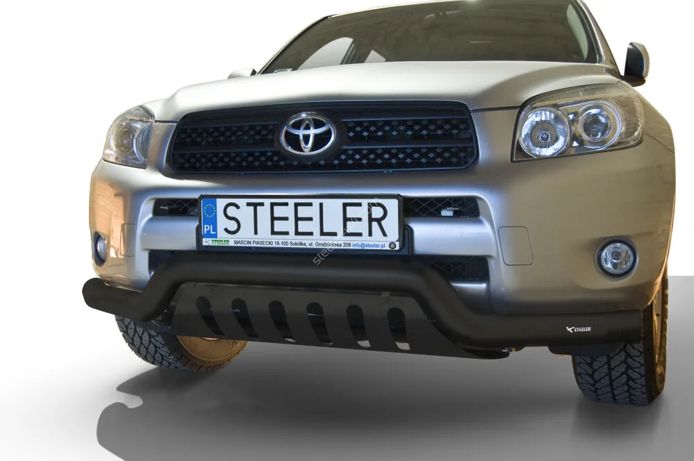 EC madal kaitseraud sillaplaadiga, must — Toyota RAV4 (2006–2010)