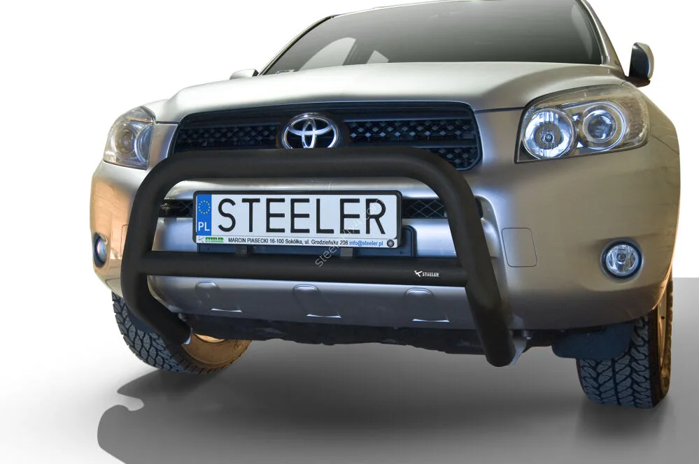 EC A-kaitseraud põikitoruga, must — Toyota RAV4 (2006–2010)