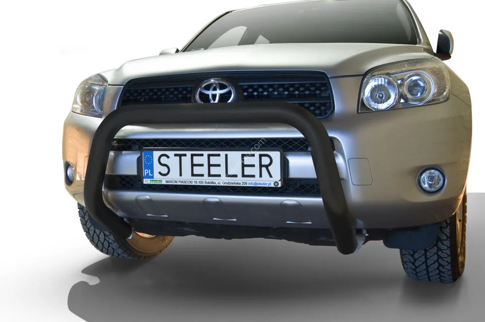 EC A-kaitseraud ilma põikitoruta, must — Toyota RAV4 (2006–2010)