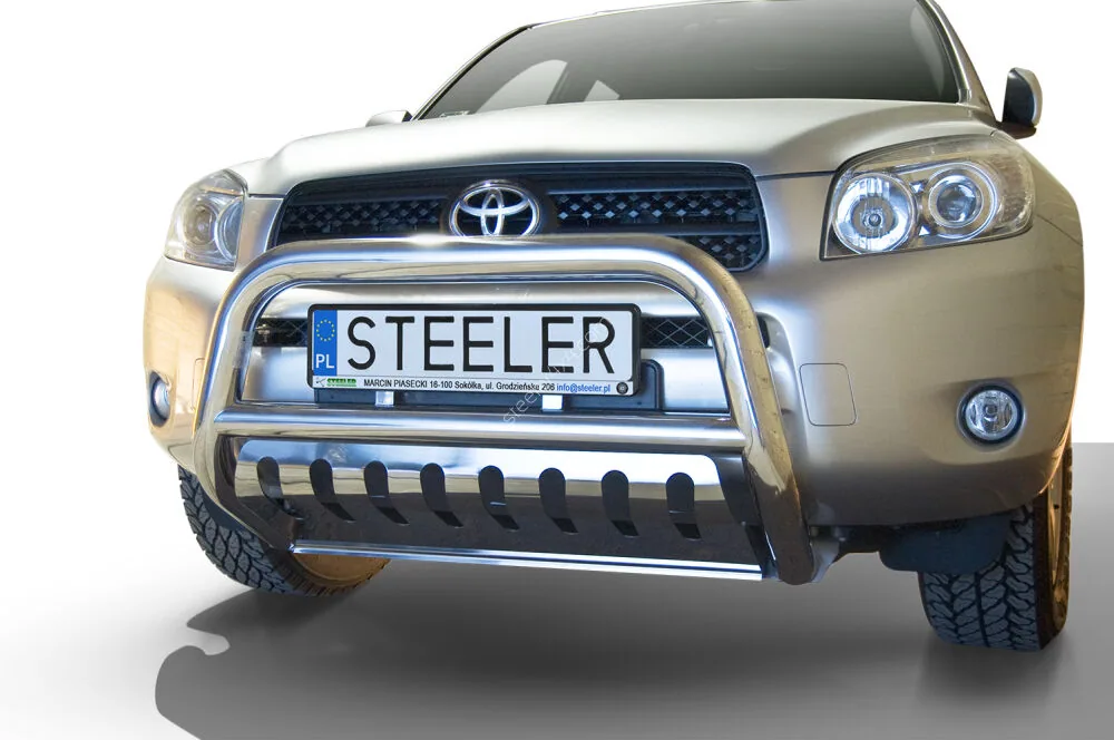 EC A-kaitseraud põikitoru ja sillaplaadiga — Toyota RAV4 (2006–2010)