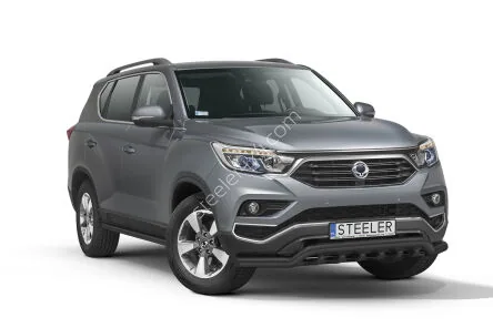 EC low spoiler bar with axle-bar, black — SsangYong Rexton (2018–)
