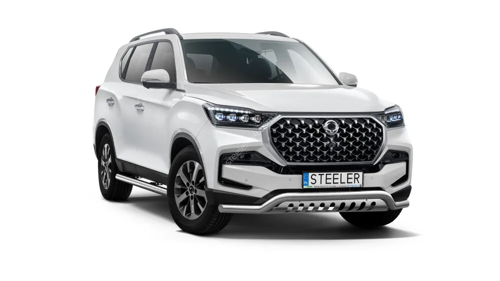 EC low spoiler bar with axle-plate — SsangYong Rexton (2021–)