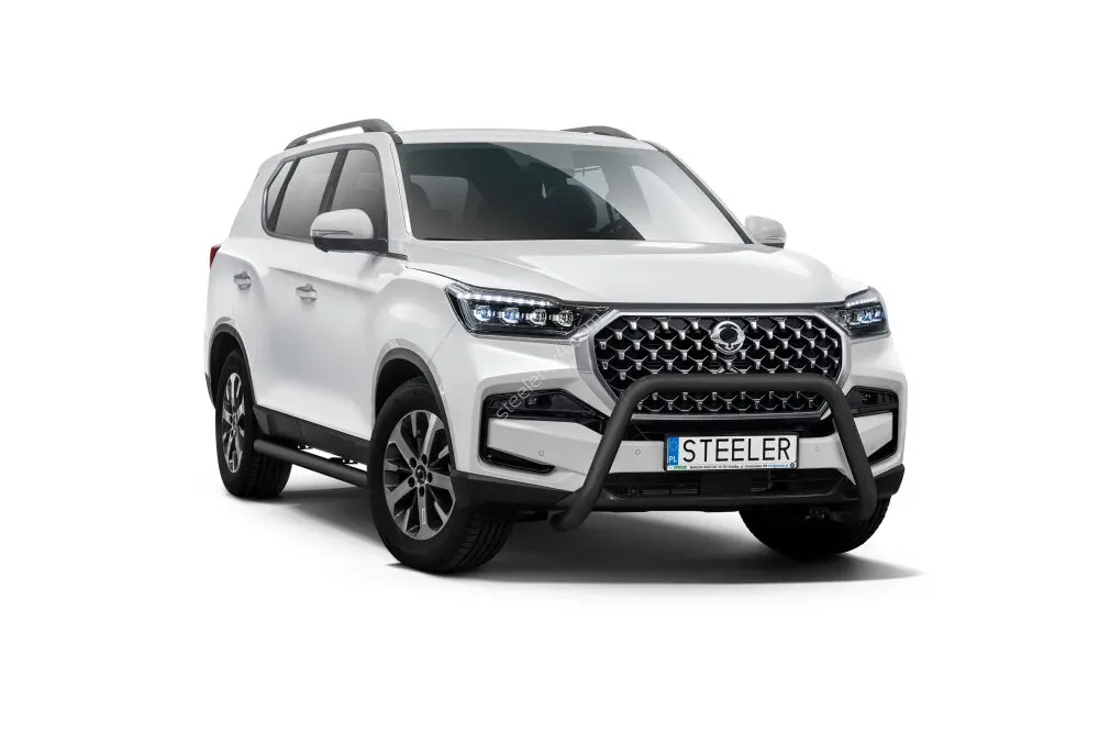 Дуга EC A без поперечины, чёрная — SsangYong Rexton (2021–)