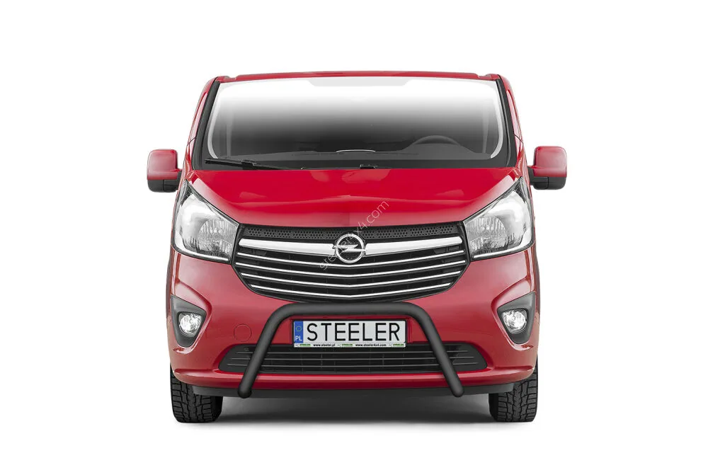 EC A-bar without cross bar, black — Opel Vivaro (2014–)