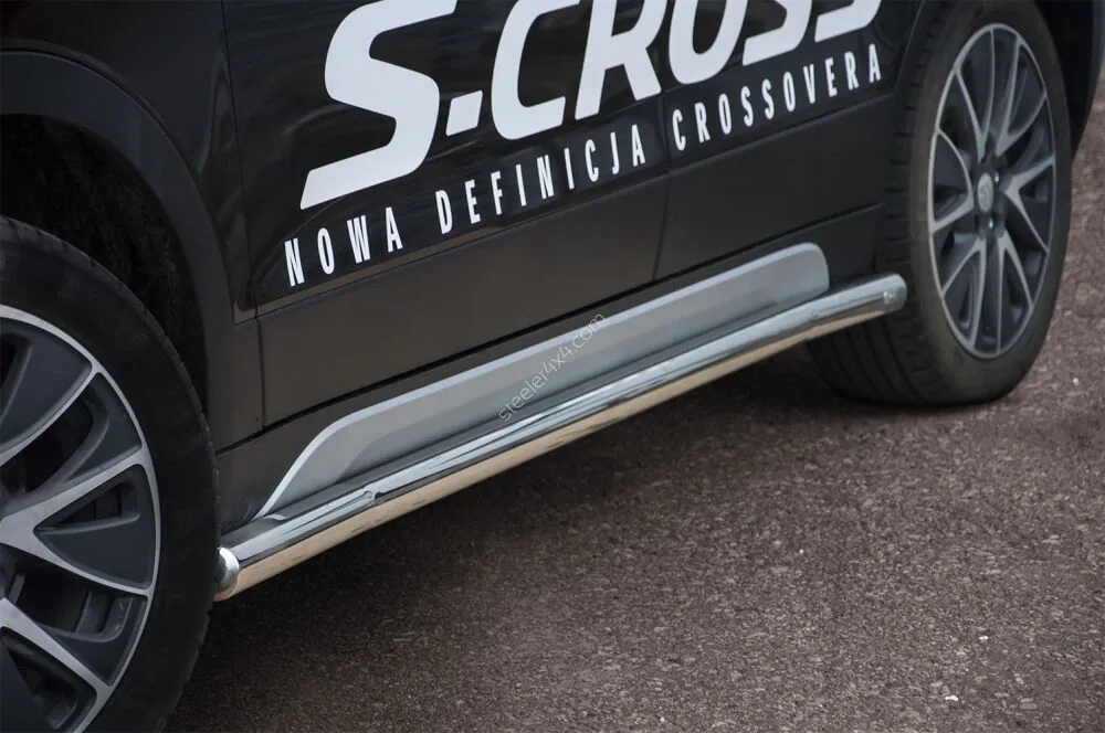Stainless steel side bars — Suzuki SX4 (2013–2021)