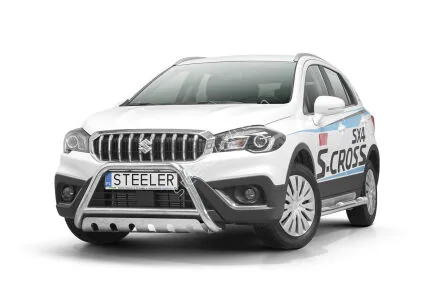 EC A-kaitseraud põikitoru ja sillaplaadiga — Suzuki SX4 S-Cross (2016–)