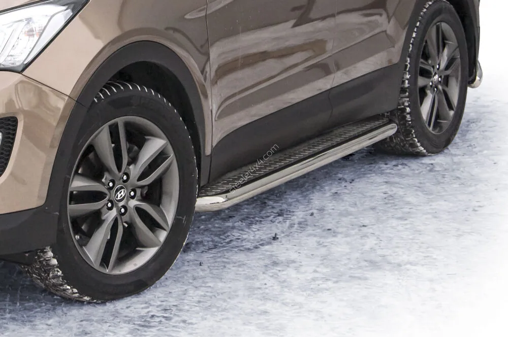 Roostevabad astmelauad rihvelplaadiga — Hyundai Santa Fe (2012–)