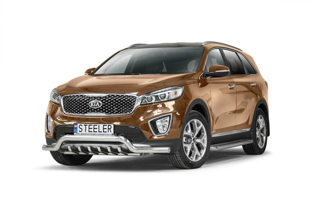 EC low spoiler bar with axle-bar — Kia Sorento (2015–)