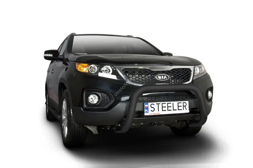EC A-kaitseraud ilma põikitoruta, must — Kia Sorento (2009–2012)