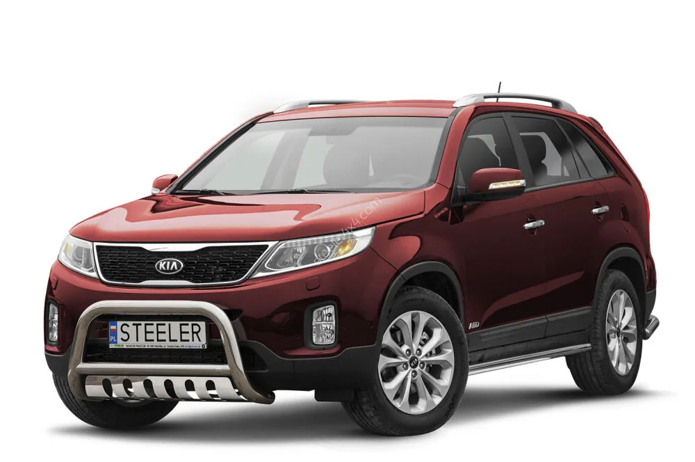 EC A-kaitseraud põikitoru ja sillaplaadiga — Kia Sorento (2012–2014)