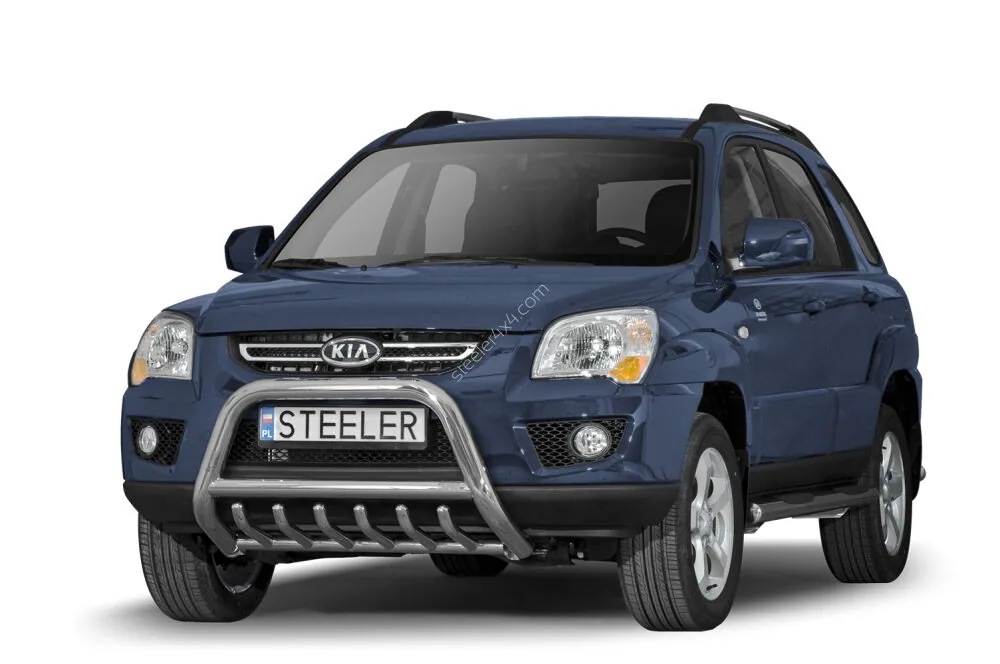 EC A-kaitseraud põikitoru ja sillatoruga — Kia Sportage (2008–2010)
