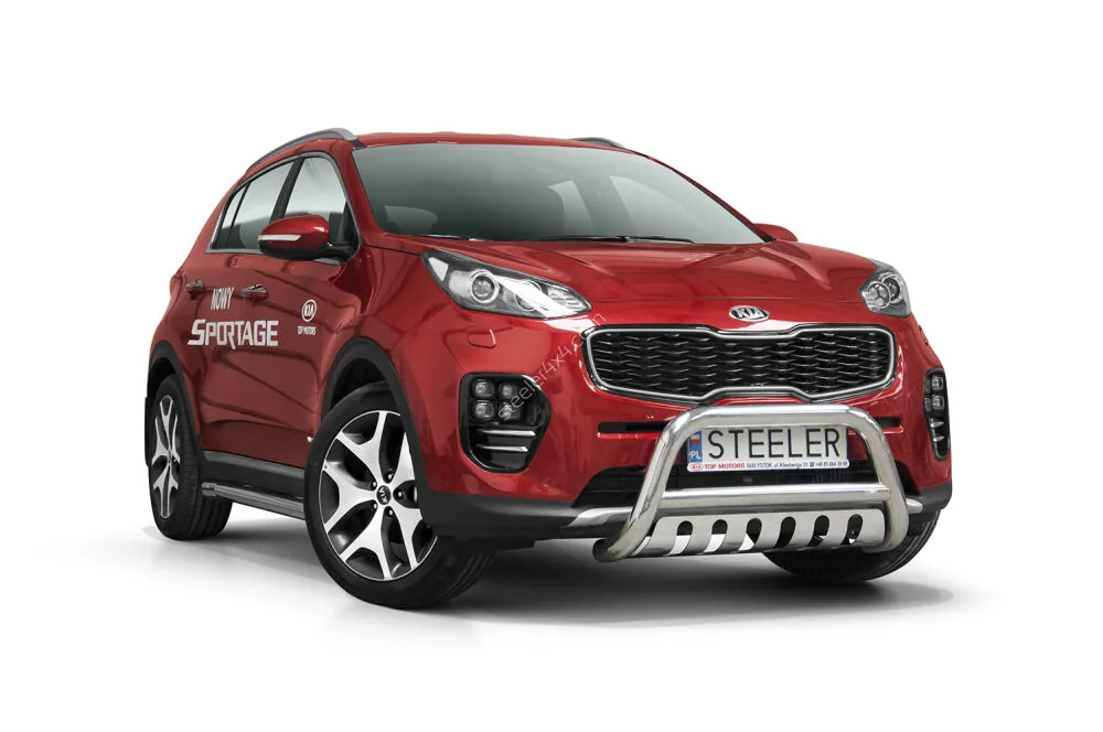 Дуга EC A с поперечиной и защитой моста — Kia Sportage (2016–2017)