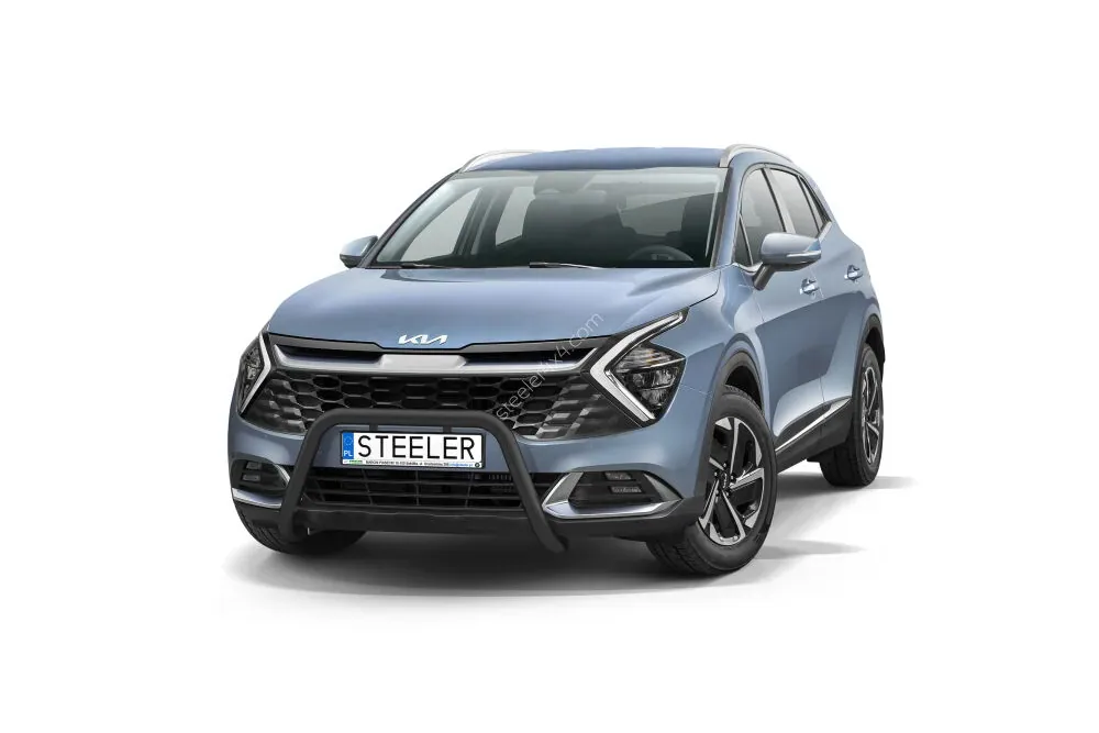 EC A-kaitseraud ilma põikitoruta, must — Kia Sportage (2022–)