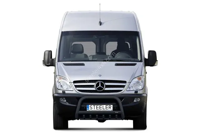 EC A-kaitseraud põikitoru ja sillatoruga, must — Mercedes-Benz Sprinter (2006–2018)